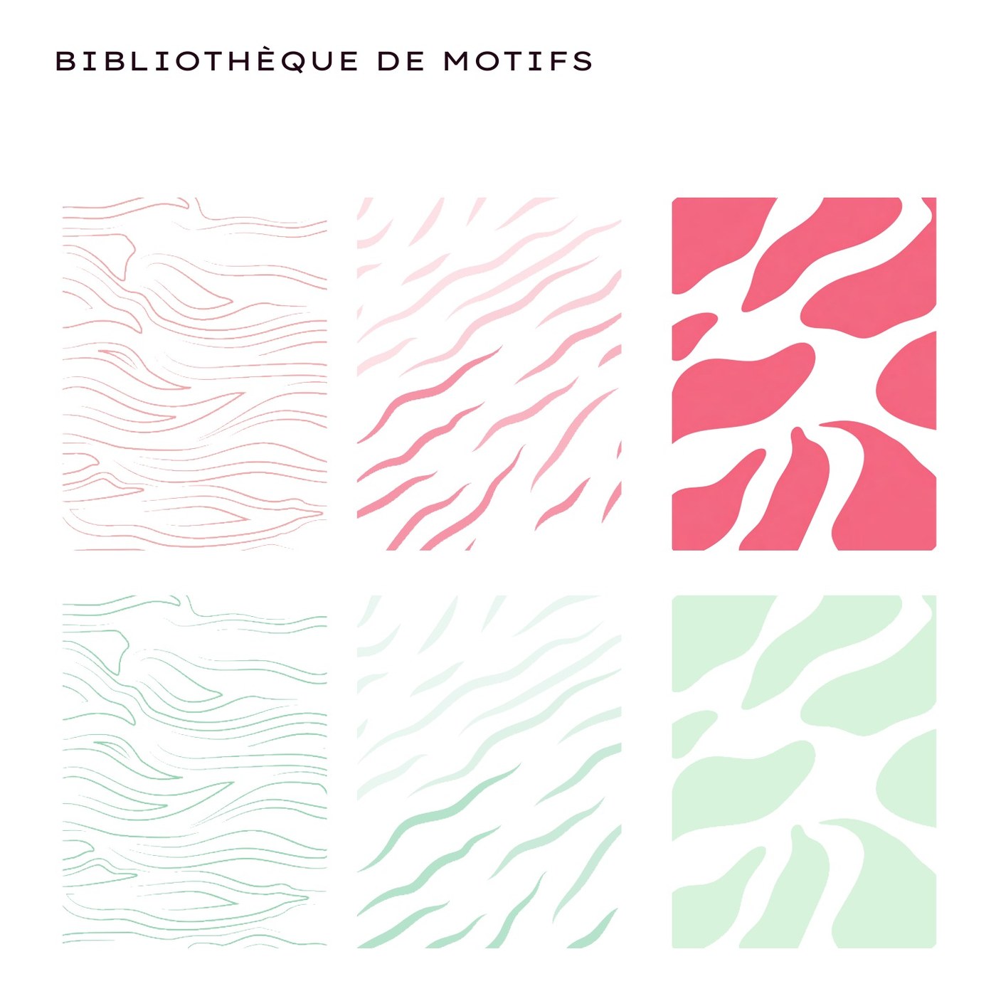Bibliothèque de motifs KOUAGA